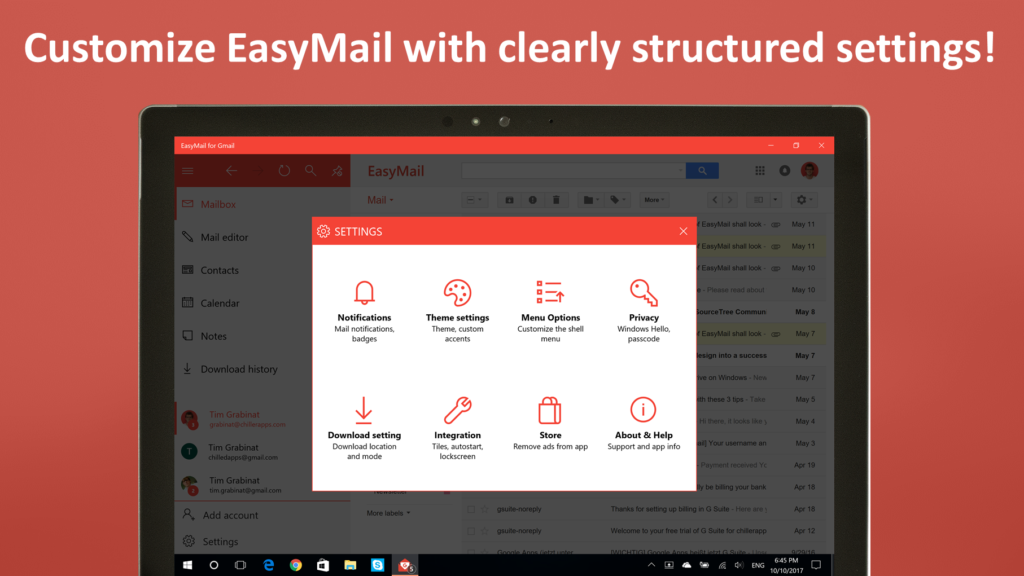 gmail desktop app for windows